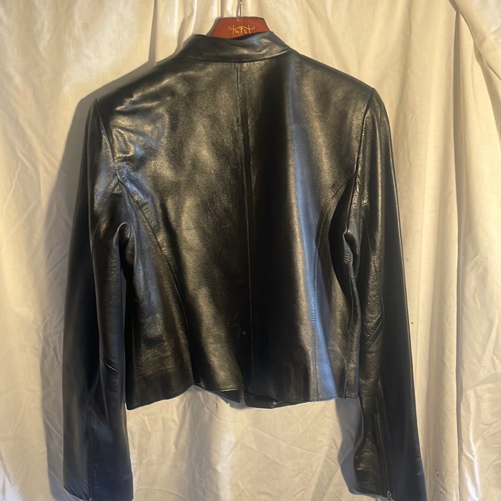 Leather jacket